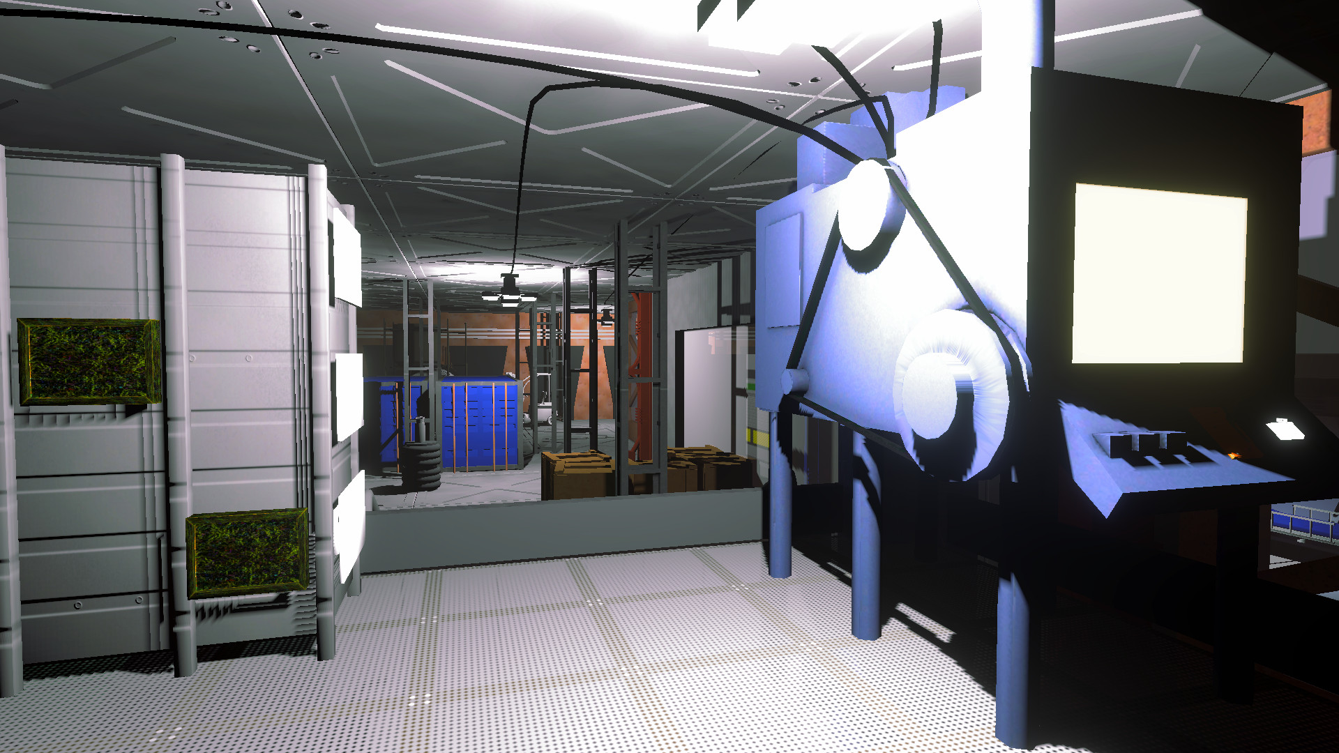 Detailed sci fi levels